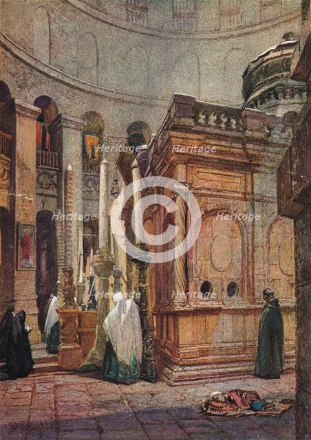 'The Rotunda and Chapel of the Holy Sepulchure', 1902, (1906). Creator: John Fulleylove.