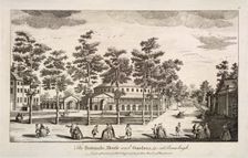 The Rotunda and Ranelagh House in Ranelagh Gardens, Chelsea, London, c1750. Artist: Anon