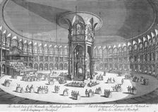 The Rotunda at Ranelagh Gardens, London, mid-18th century. Creator: Thomas Bowles