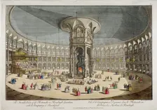 The Rotunda in Ranelagh Gardens, Chelsea, London, c1750. Artist: Thomas Bowles