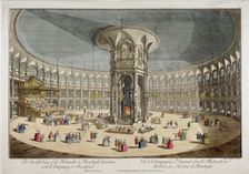 The Rotunda in Ranelagh Gardens, Chelsea, London, c1750. Artist: Thomas Bowles