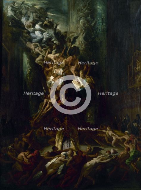 The Round of the Sabbath, c. 1861. Creator: Boulanger, Louis Candide (1806-1867).