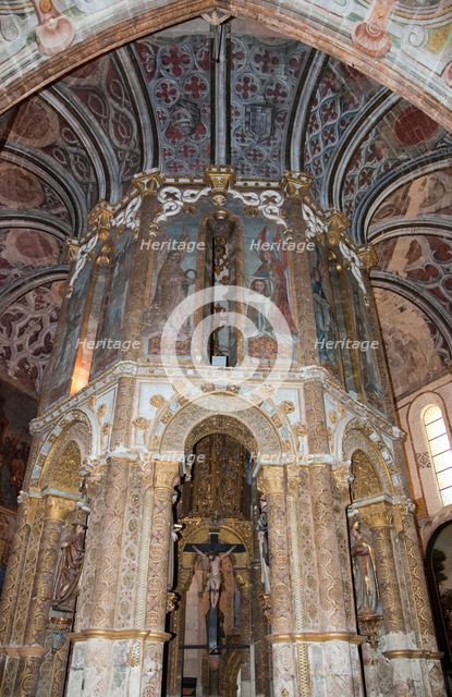 The Round church in the Convent of the Knights of Christ, Tomar, Portugal, 2009. Artist: Samuel Magal