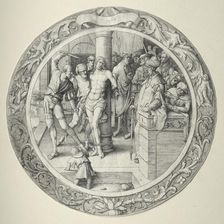 The Round Passion: The Flagellation, 1509. Creator: Lucas van Leyden (Dutch, 1494-1533)