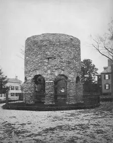 The Round Tower at Newport c1892