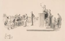 The Rouart Sale. Creator: Jean Veber (French, 1868-aft 1907)