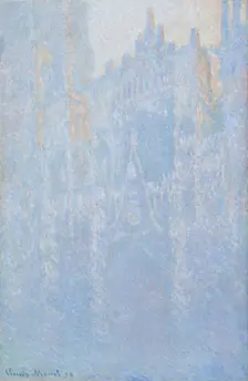 The Rouen Cathedral, the Portal, Morning Fog, 1894. Artist: Monet, Claude (1840-1926)