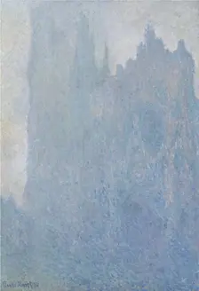 The Rouen Cathedral in fog, 1893. Artist: Monet, Claude (1840-1926)