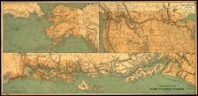 The route of the Alaska excursion steamers, 1891. Creator: Charles Sumner Fee