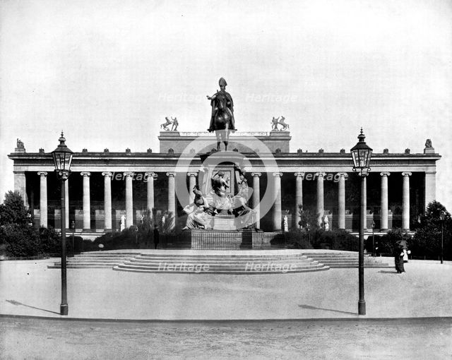 The Royal Museum, Berlin, 1893.Artist: John L Stoddard