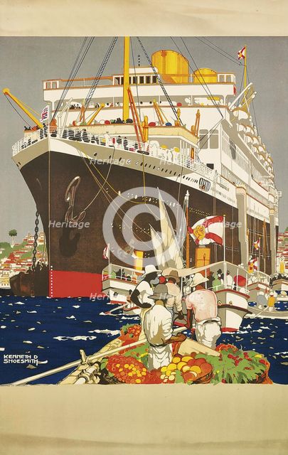 The Royal Mail Line, c1930. Creator: Shoesmith, Kenneth Denton (1890-1939).