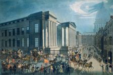 The Royal Mail starting from the General Post Office, St Martin's le Grand, London, 19th century. Creator: R Reeves