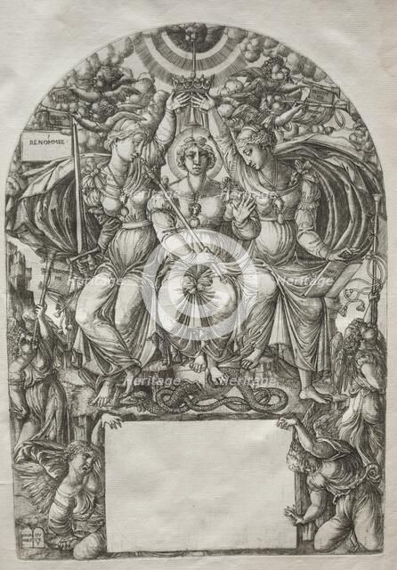 The Royal Majesty, before 1561. Creator: Jean Duvet (French, 1485-1561).