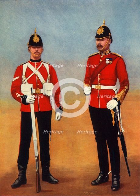'The Royal Marines', 1901. Creator: Gregory & Co.