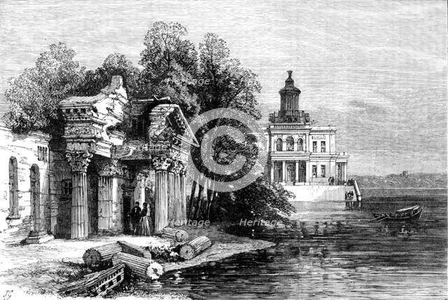 The Royal Marriage at Berlin: The Marble Palace, Potsdam..., 1881. Creator: Unknown.