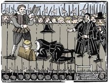 The Royal Martyrdom, from a ballad of 1648 (1964). Artist: Anon