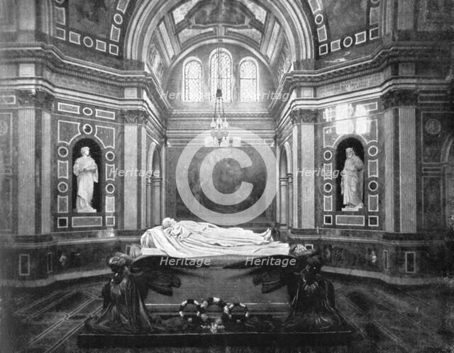 The royal mausoleum, Frogmore, 1901.Artist: HN King
