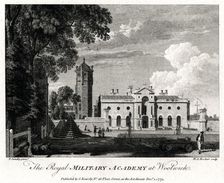 The Royal Military Academy at Woolwich London, 1775. Artist: Michael Angelo Rooker