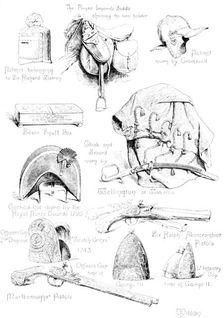 The Royal Military Exhibition at the Royal Military Hospital, Chelsea, 1890. Creator: Carl Hentschel