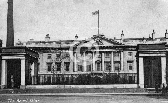 The Royal Mint, Tower Hill, London, early 20th century. Artist: Unknown