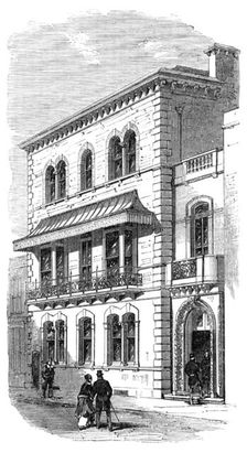 The Royal Naval Club, Portsmouth, 1869. Creator: Unknown