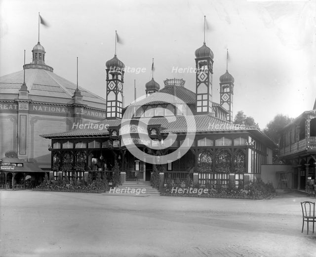The Royal Naval Exhibition, The Royal Hospital, Chelsea, London, 1891. Artist: Bedford Lemere and Company