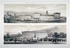 The Royal Naval School, Lewisham High Road, New Cross, Lewisham, London, c1870. Artist: Anon