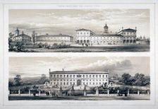 The Royal Naval School, Lewisham High Road, New Cross, Lewisham, London, c1870. Artist: Anon