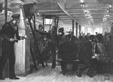 'The Royal Navy Artillery Volunteers - An Entertainment on Board HMS "Frolic" 1891. Creator: Unknown