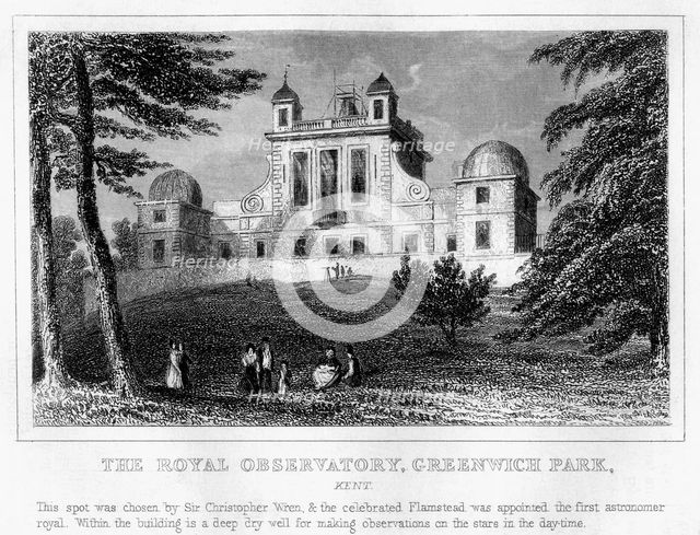 The Royal Observatory, Greenwich, London. Artist: Unknown