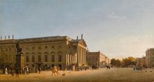 The Royal Opera, Unter den Linden, 1845. Creator: Gaertner, Johann Philipp Eduard (1801-1877)