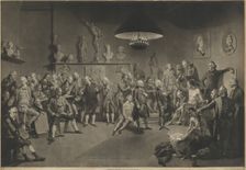 The Royal Academy of Arts, 1773. Creator: Richard Earlom