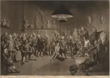 The Royal Academy of Arts, 1773. Creator: Richard Earlom