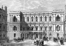 The Royal Academy of Arts, Burlington House, 1874. Creator: Unknown