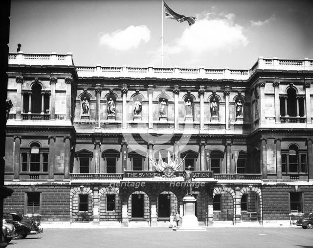 The Royal Academy Summer Exhibition, Burlington House, London, c1955. Creator: Arthur Charles Kirby Ware.