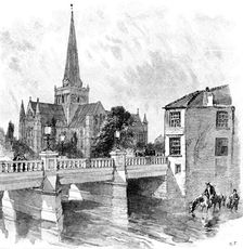 The Royal Agricultural Society at Darlington: the new bridge, Darlington, 1895. Creator: R. Taylor