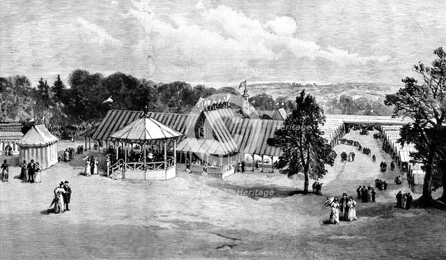 The Royal Agricultural Society's Show at Darlington, 1895. Creator: Unknown.