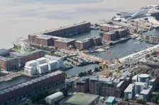 The Royal Albert Dock and associated warehouses, Liverpool, 2015. Creator: Historic England