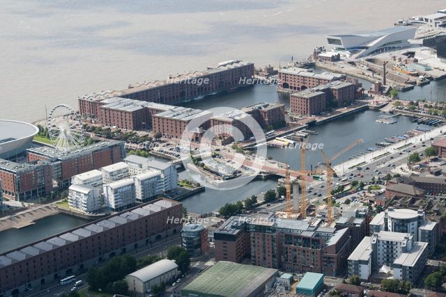 The Royal Albert Dock and associated warehouses, Liverpool, 2015. Creator: Historic England.