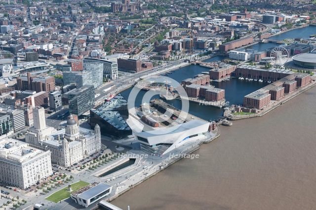 The Royal Albert Dock and environs, Liverpool, 2015. Creator: Historic England.