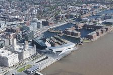 The Royal Albert Dock and environs, Liverpool, 2015. Creator: Historic England