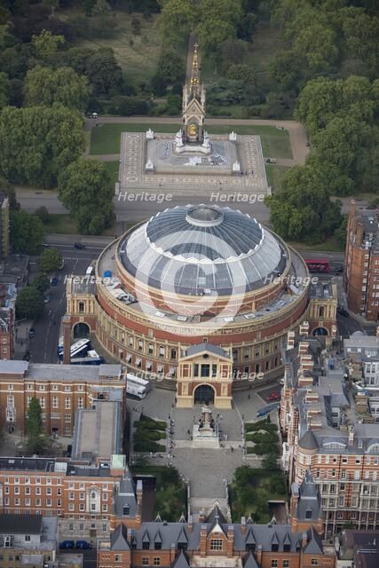 The Royal Albert Hall and the Albert Memorial, Kensington, London, 2006. Artist: Historic England Staff Photographer.