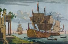 The Royal Anne c1705. Artist: Thomas Baston