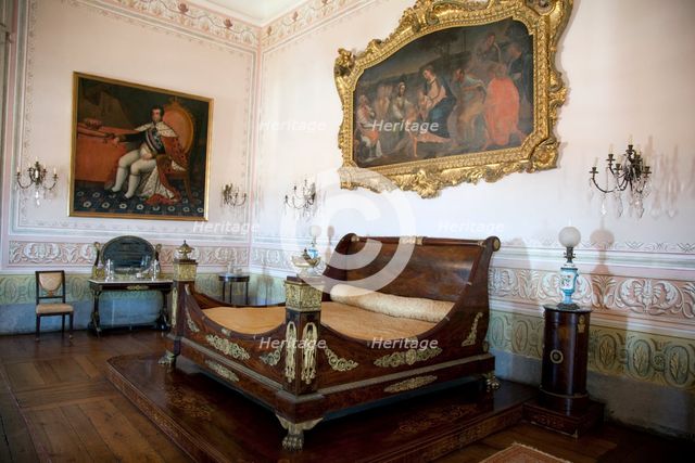 The royal apartments of the Mafra National Palace (Palacio de Mafra), Mafra, Portugal, 2009. Creator: Samuel Magal.