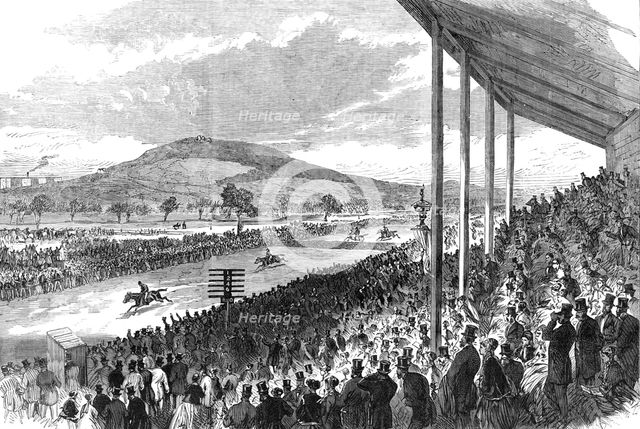 The Royal Artillery Steeplechase at Woolwich, 1868. Creator: Unknown.