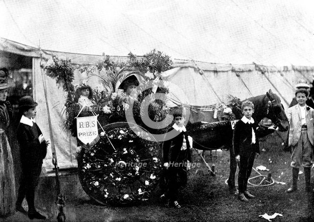 The Royal Botanic Society's Fête in Regent's Park: the Children's Parade..., 1898. Creator: Russell & Sons.