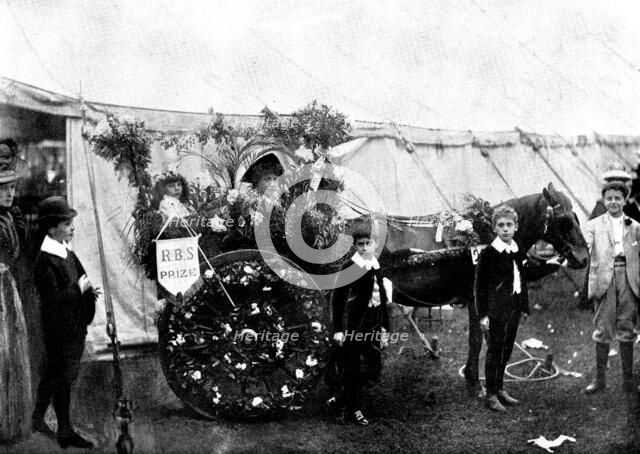 The Royal Botanic Society's Fête in Regent's Park: the Children's Parade..., 1898. Creator: Russell & Sons.