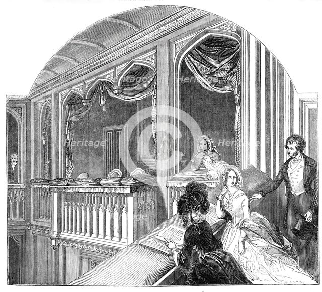 The Royal Chapel, St. James's, 1844. Creator: Unknown.