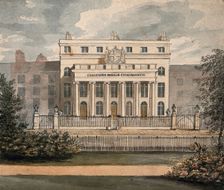 The Royal College of Surgeons, Lincoln's Inn Fields, London. Creator: Unknown