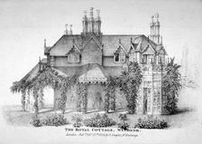 The Royal Cottage, Windsor, Berkshire, 1828. Creator: Anon